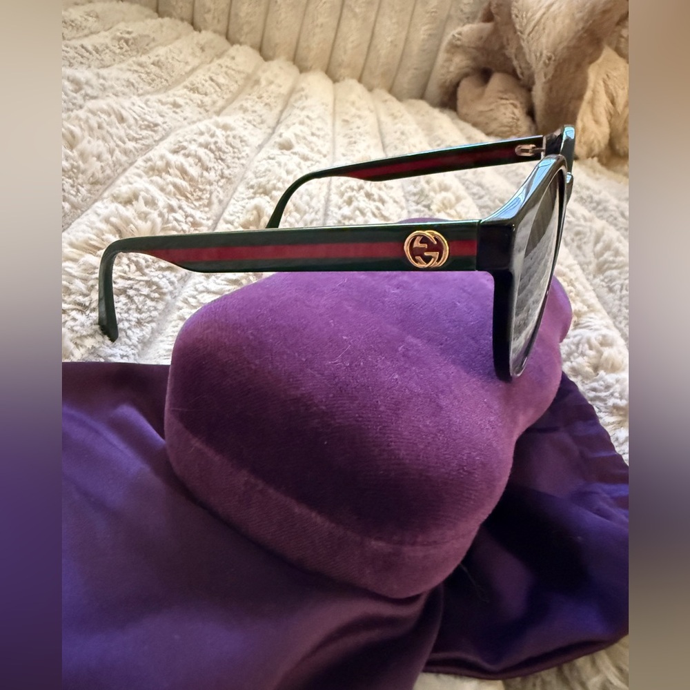 GUCCI ROUND-FRAME SUNGLASSES - Picture 6 of 9